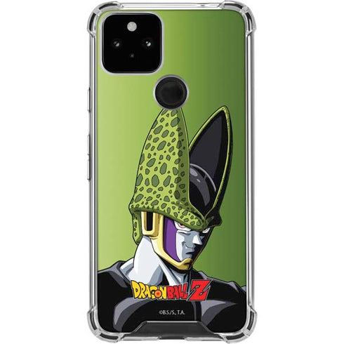 Dragon Ball Z Cell Portrait Google Pixel 5 Clear Case